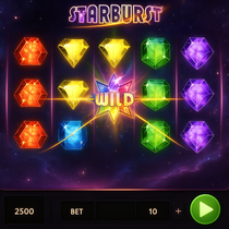 Nomini - Starburst Slot Game by NetEnt
